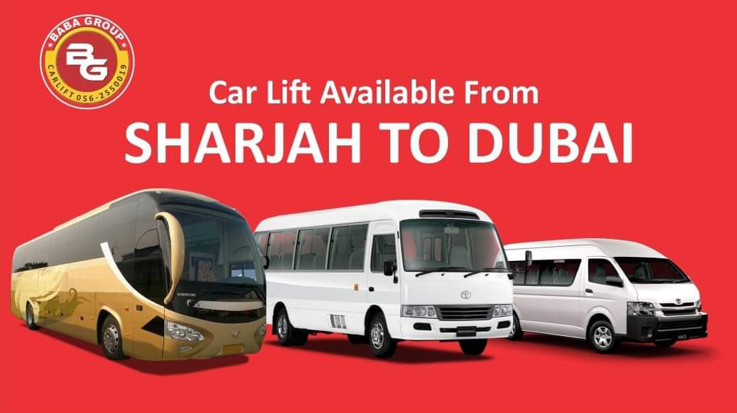 car lift service from sharjah to dubai